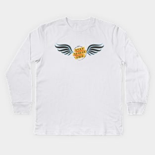Holy Spirit Wings Kids Long Sleeve T-Shirt